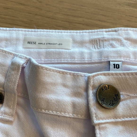 KUT ankle white denim - Picture 3 of 4